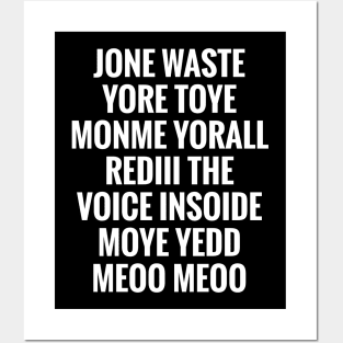 JONE WASTE Posters and Art